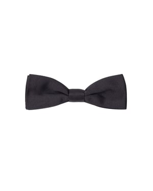 Dolce & Gabbana Zwarte Zijden Vlinderdas