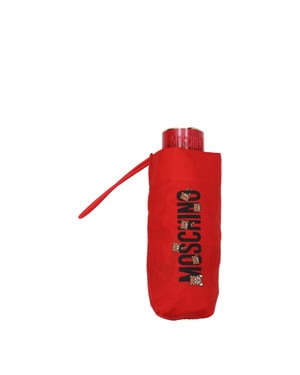 Moschino Rode Polyester Paraplu