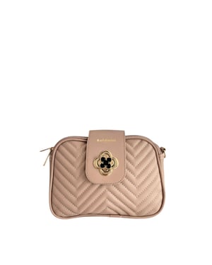 Baldinini Trend Beige PU Damenschoudertas