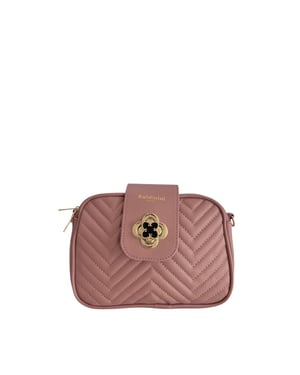 Baldinini Trend Roze PU Dames Schoudertas