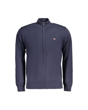 Noorwegen 1963 Blauw Katoenen Heren Sweater