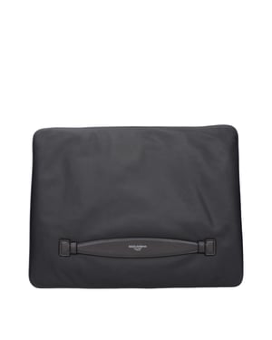 Dolce & Gabbana Grijze Stoffen Clutch Bag