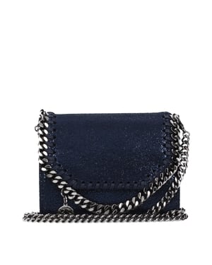 Stella McCartney Blauwe Leren Portemonnee