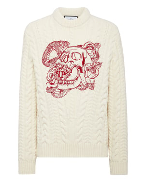 Pullover Ronde Hals Skull