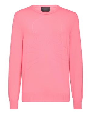 Pullover Ronde Hals Skull And Plein