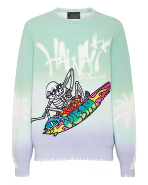 Pullover Ronde Hals Hawaii