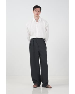 Hoge Taille Rechte Pantalon