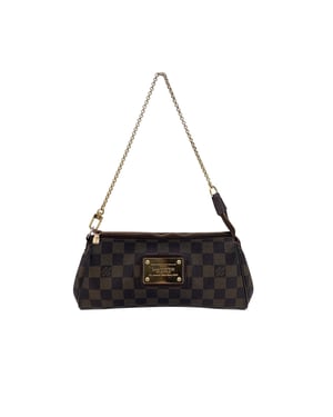 Louis Vuitton stoffen schoudertas Eva