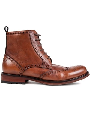 Sole Crafted Hammer Brogue Laarzen