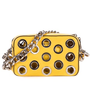 Grommet Bauletto Chain Bag   schoudertas