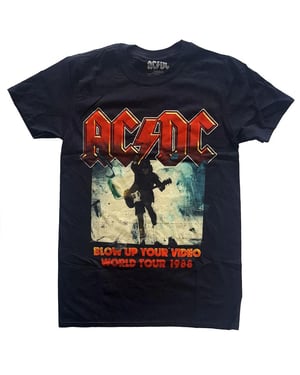 AC/DC Kinderen/Kinderen Blow Up Your Video T-Shirt (Zwart)