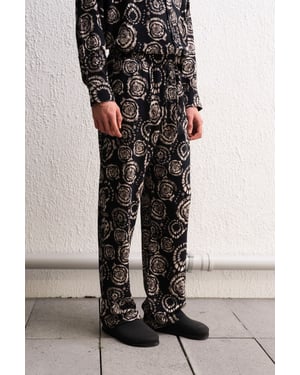 Wijde Pijpen Relaxed Fit Broek