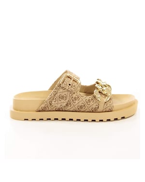 Guess Fatema Logo slippers voor dames, maat 4G