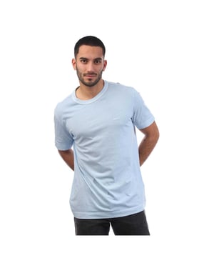 Gant Heren Faded Crew Neck T-shirt (Lichtblauw)