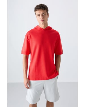 Oversized Kaptrui met Korte Mouwen