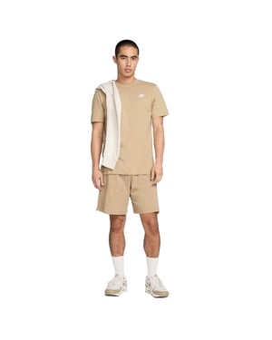 Nike Heren Club T-Shirt (Khaki)