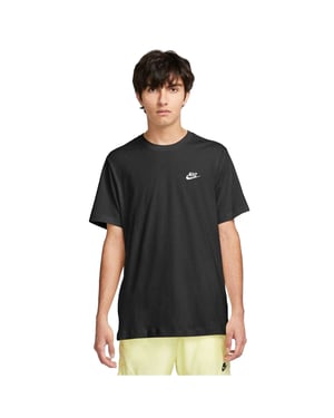 Nike Heren Club T-Shirt (Zwart)