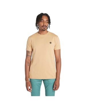 Timberland Heren Oyster River T-Shirt (Tarwe)