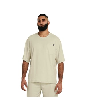 Under Armour Heren Rival Wafel T-shirt (Wit)