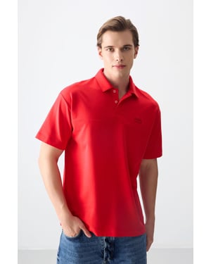 Oversized Polokraag T-shirt