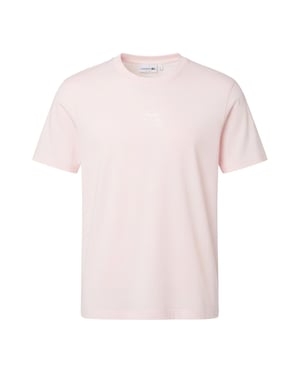 Lacoste Katoenen uniseks T-shirt met opdruk Jersey (Roze)