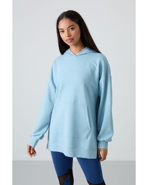 Overmaat Hoodie met Print