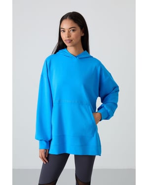 Overmaat Hoodie met Print