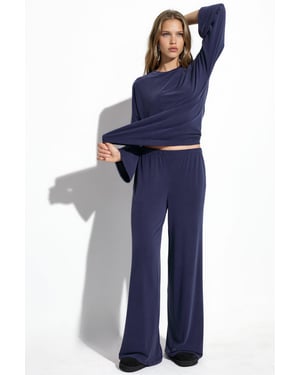 Trendy Rechthoekige Broek