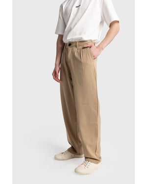 Gestrikte Rechte Pantalon