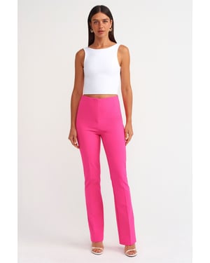 Hoge Taille Flared Broek