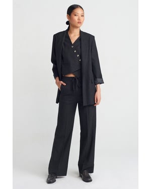 Wijdneus Gestreepte Broek