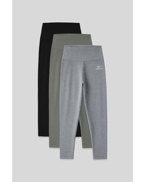 Hoge Taille Capri Sportleggings