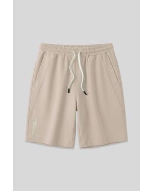Heren Katoenmix Sweat Shorts