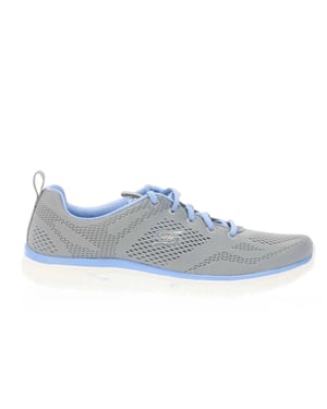 Skechers Dames/Dames Virtue Kind Favor Mesh Flat Trainers (Grijsblauw)