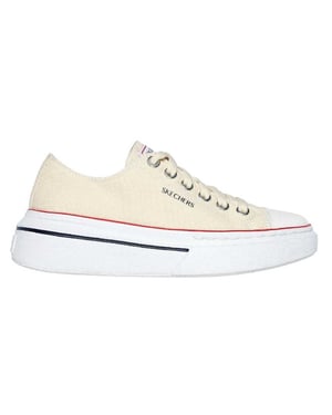 Skechers Dames/Dames Cordova Canvas Platform Trainers (Gebroken wit)