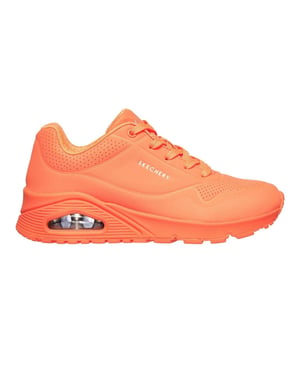 Skechers Vrouwen/dames Uno Stand On Air Trainers (Oranje)