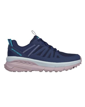 Skechers Overlay-sportschoenen voor dames (Marine)
