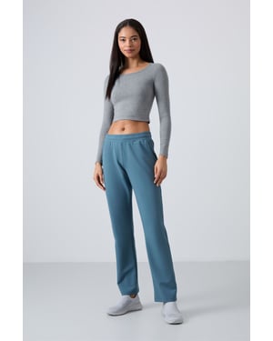 Dames Rechtemodel Fleece Joggingbroek