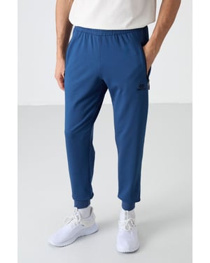 Heren Effen Sweatpants met Ritszak