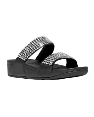 Fit Flop Comfortabele slippers voor dames (Zwart)
