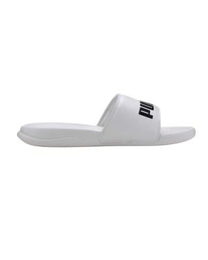 Puma Popcat platte slippers voor heren (Wit)
