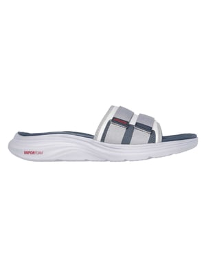Skechers Heren Vapor Foam Platte Sport Sandalen (Grijs/Kool)