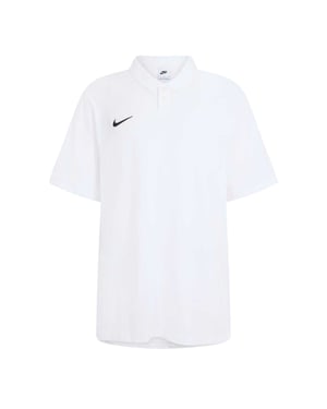 Nike Heren Team Club Marl Poloshirt (Wit)