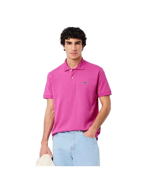 Lacoste Heren L.12.12 Original Poloshirt (Roze)
