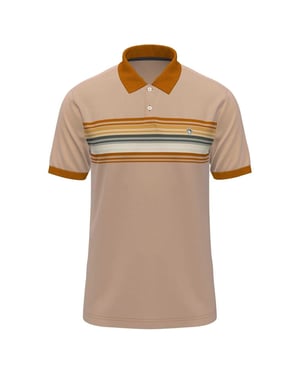 Original Penguin Heren polo (Bruin)