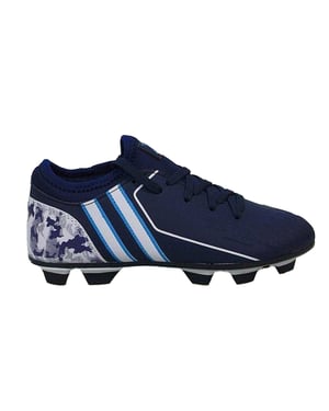 Patrick Voetbalschoenen met veters voor dames, voor harde ondergrond (Blauw)
