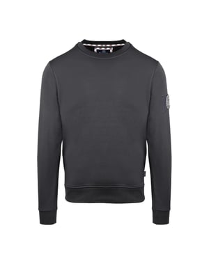 Aquascutum Heren Patch Sweatshirt (Antraciet)