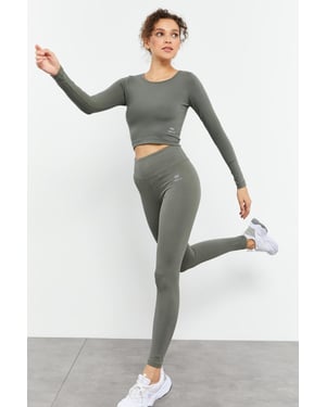 Slim-Fit Langdurige Crop Top