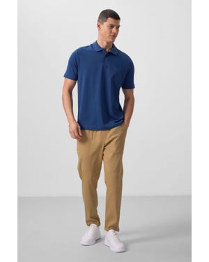 Heren Rechtonde Gabardin Chino's