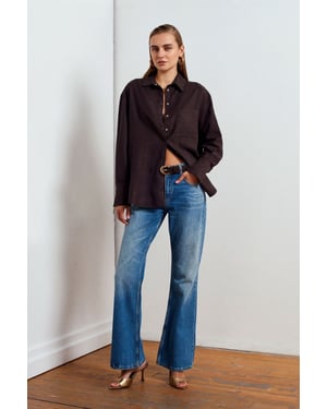 Lage Taille Flared Jeans